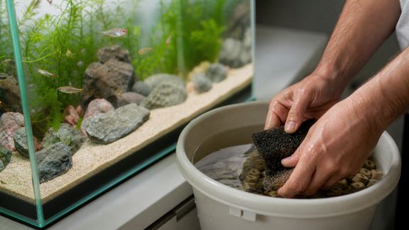 Optimiser l’entretien des masses filtrantes sans stresser les poissons