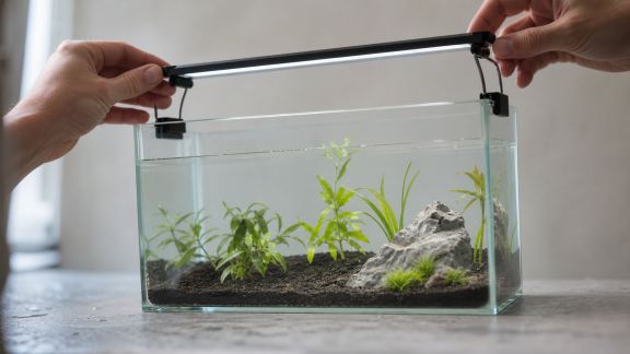 Le guide pour installer l’éclairage adapté à un petit aquarium